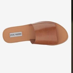 Steve Madden Grace Slide Sandals Sz 9 Congac